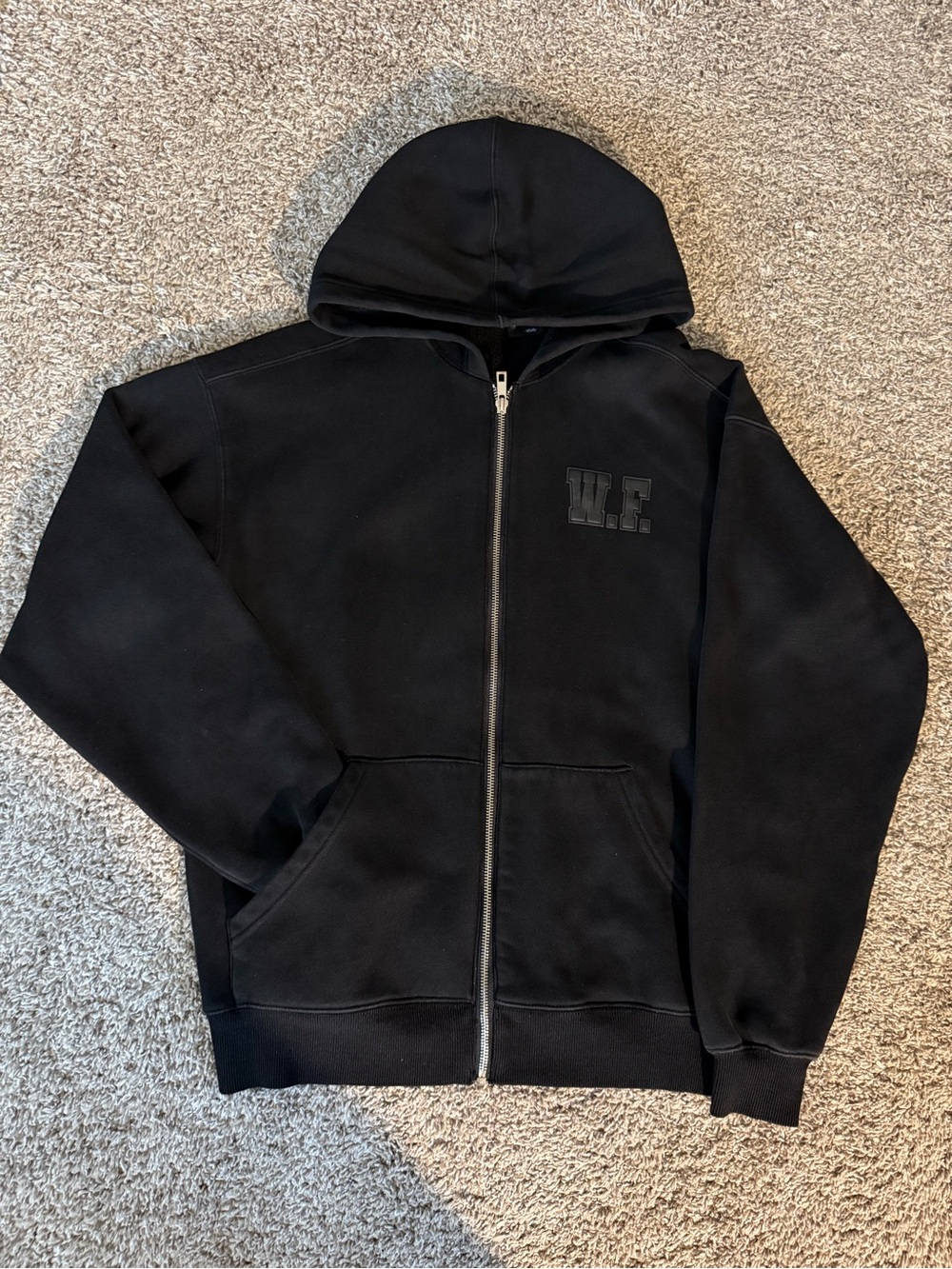 Girls WhiteFox Black Zip-Up Size XS/S